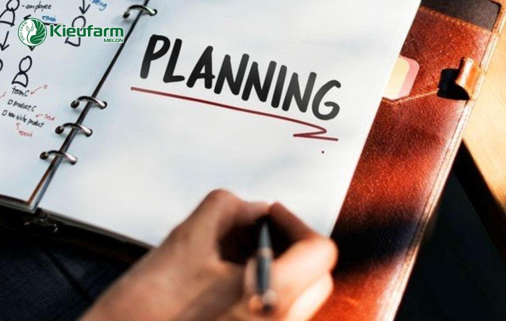 Chuẩn bị trước khi làm nhà màng dưa lưới