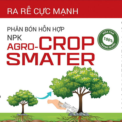 Phân bón Crop Smater giúp kích rễ và phục hồi tăng trưởng - 500ml