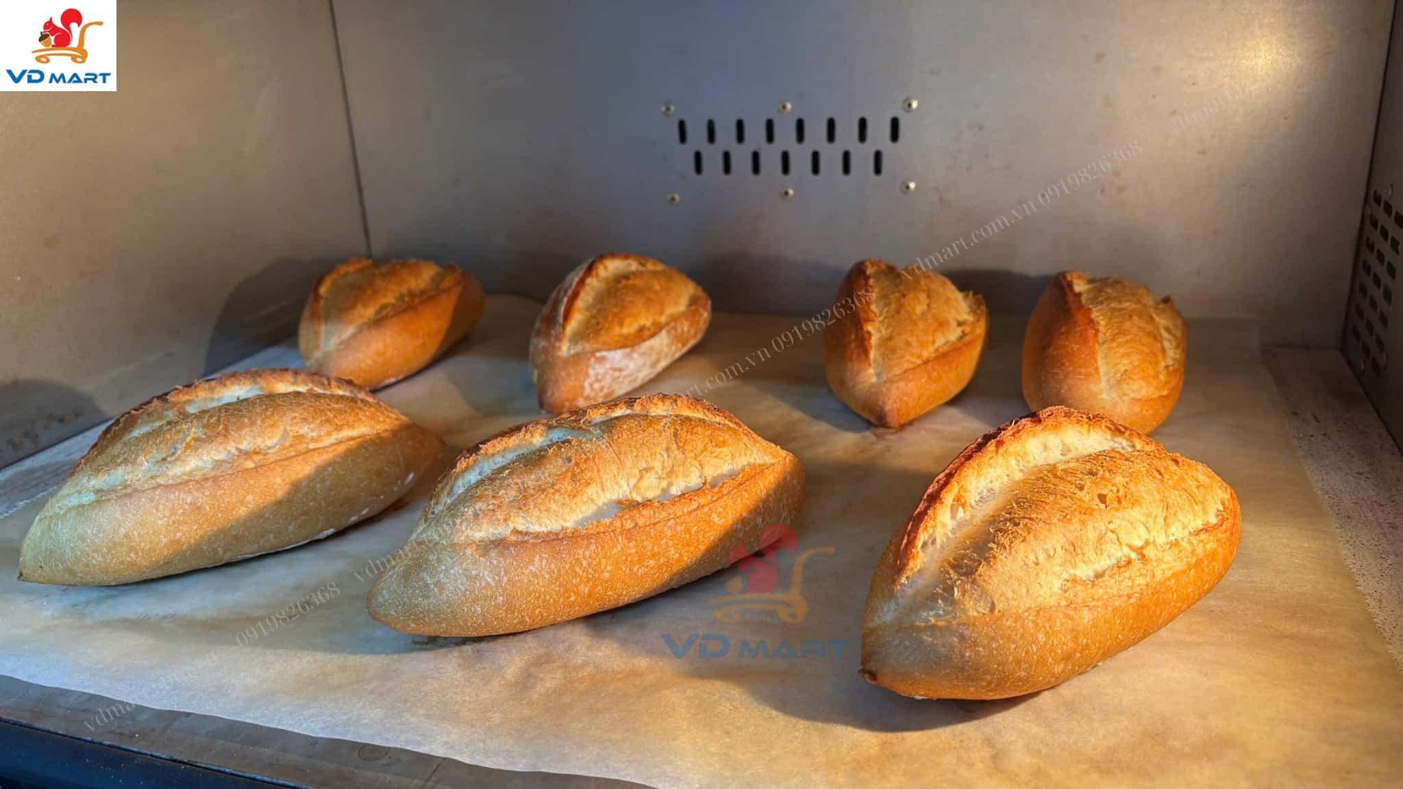 Lò sàn điện tử Ukoeo E9 nướng bánh mì nguyên cám