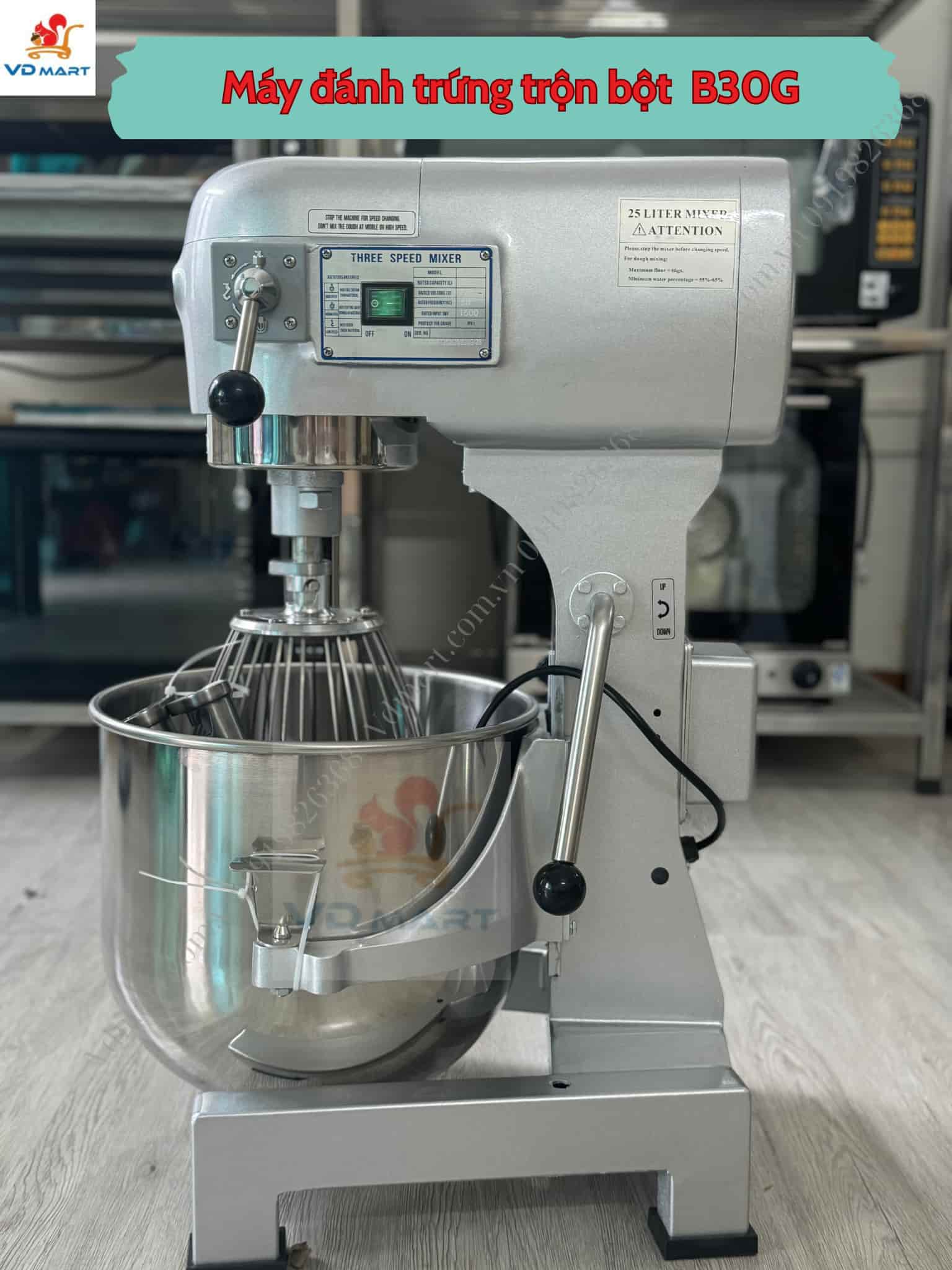 máy đánh trứng trộn bột B30G