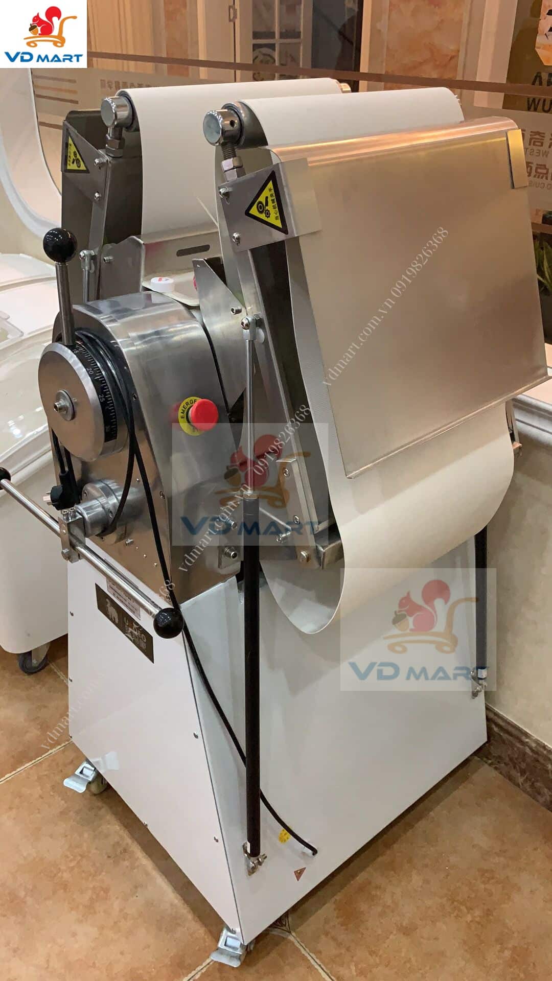 Máy cán bột 2 chiều Ukoeo Q50