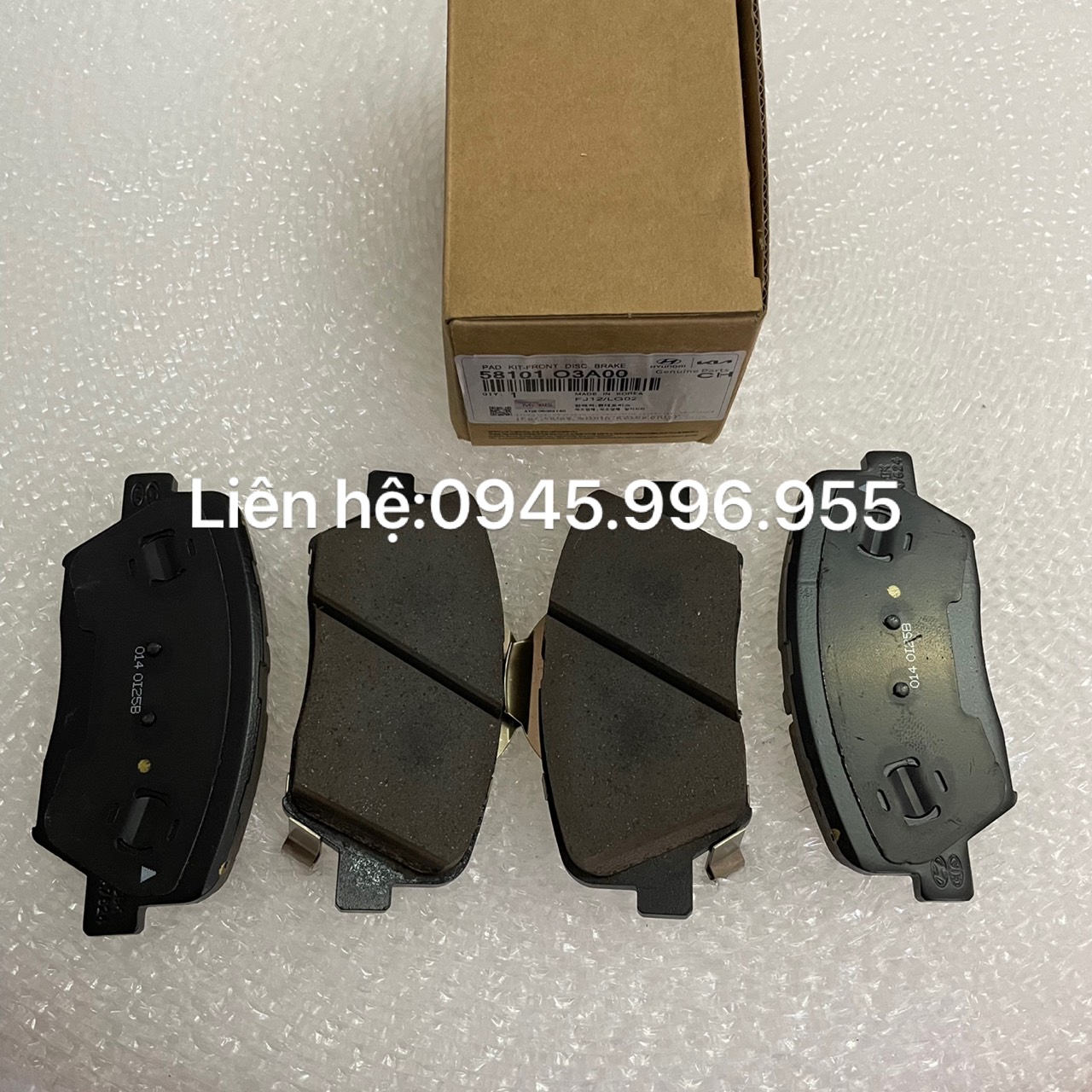 Má phanh trước Hyundai Custin 58101O3A00