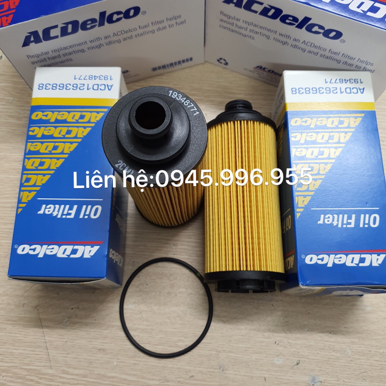 Lọc dầu động cơ chevrolet colorado19348771