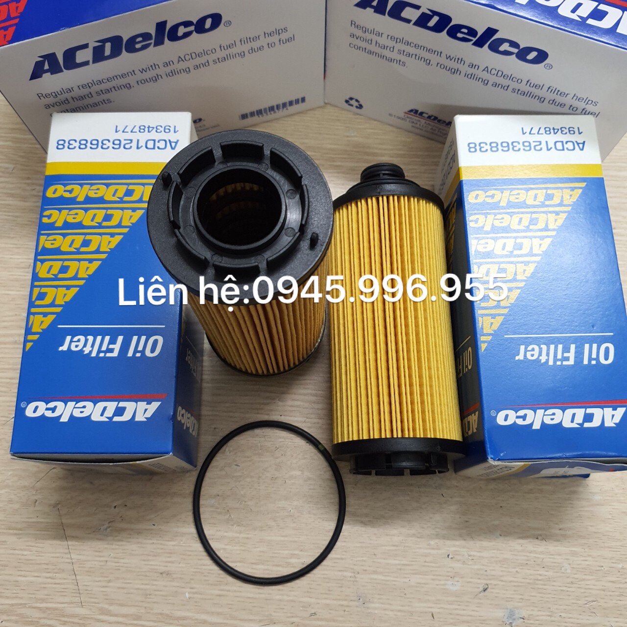 Lọc dầu động cơ chevrolet colorado19348771