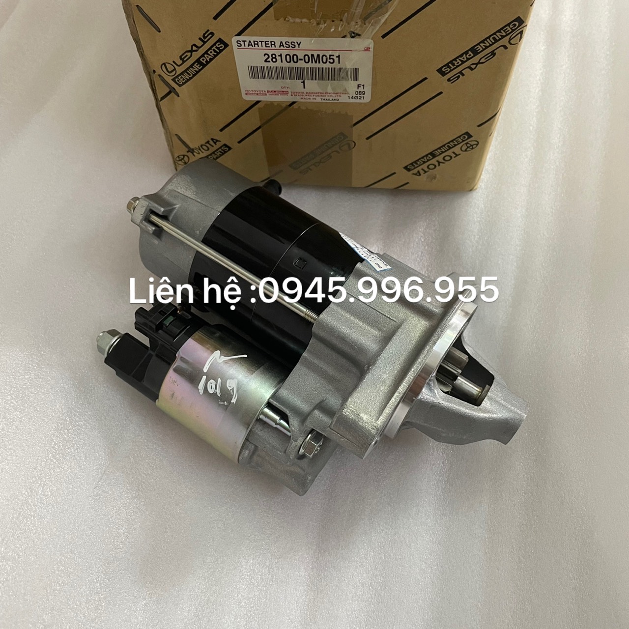 Máy khởi động ( củ đề ) Vios 2006-2013 28100-0M051