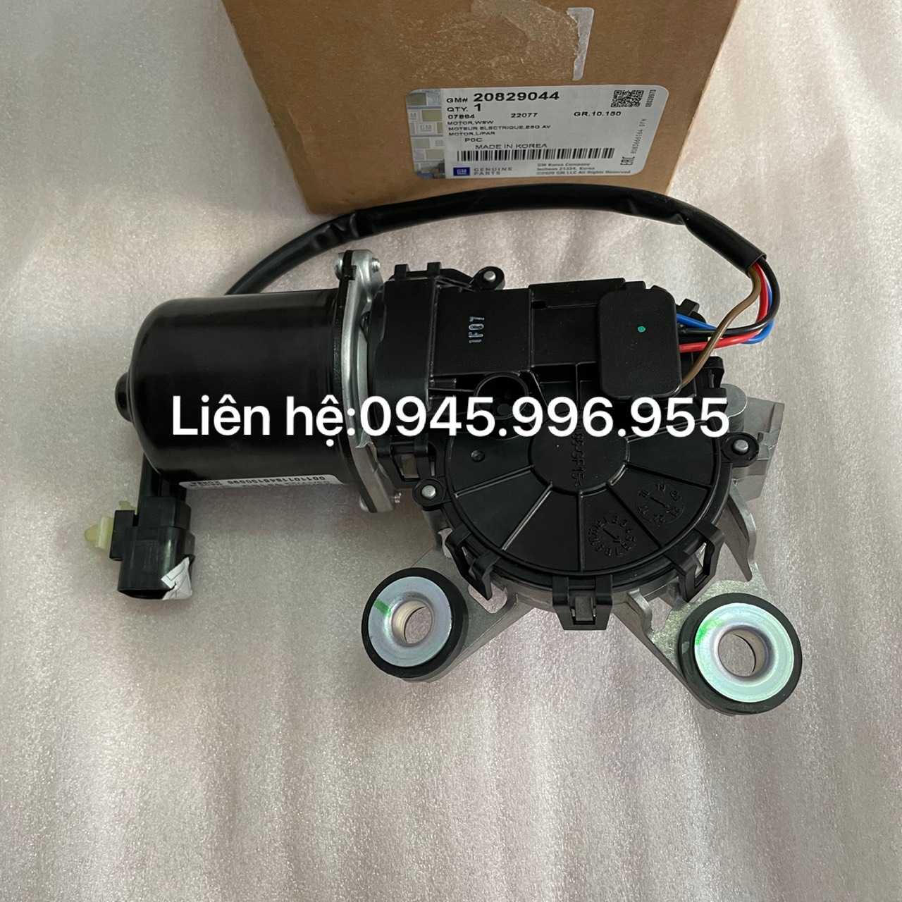 Mô tơ gạt mưa đằng trước Captiva 20829044