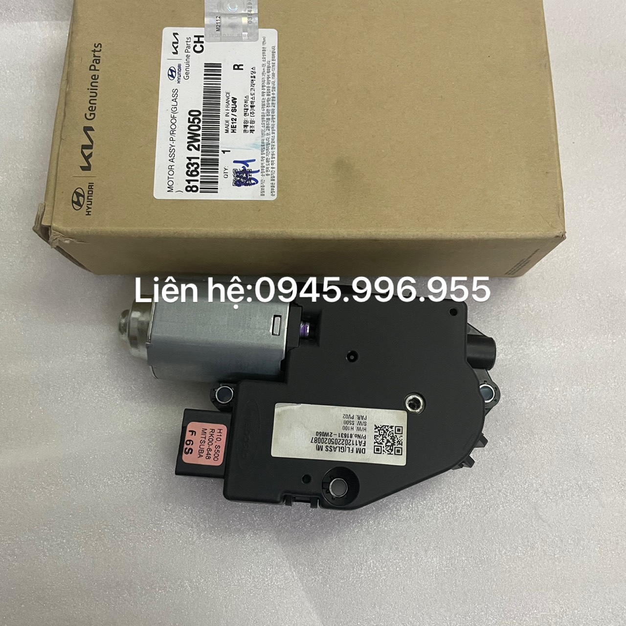 Mô tơ cửa sổ trời Hyundai Santafe 816312W050