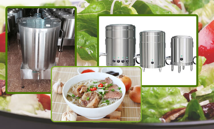 Chuyên Nồi Phở Điện INox