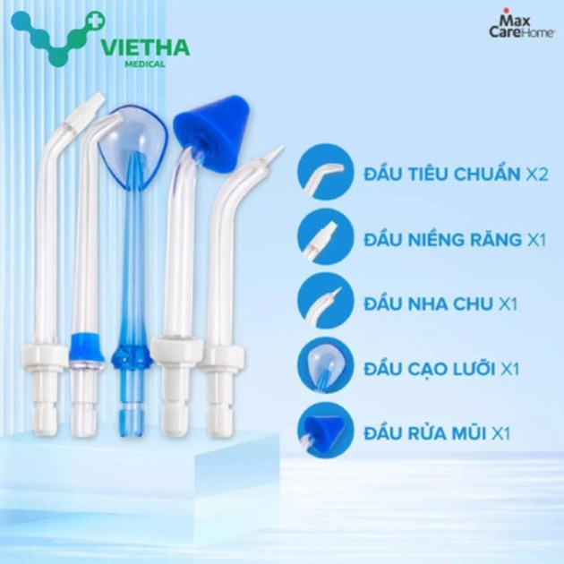 Hướng dẫn cách sử dụng máy tăm nước Maxcare đúng cách