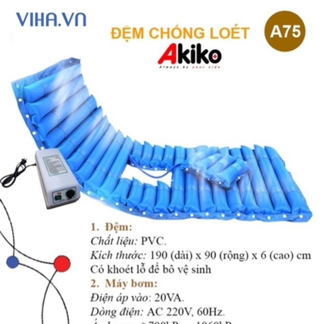 Nệm Chống Loét Có Khoét Lỗ Akiko A75
