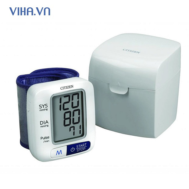 Máy đo huyết áp cổ tay Citizen CH-650