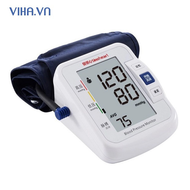 Máy đo huyết áp ở cổ tay Sinocare Sinoheart BA-801