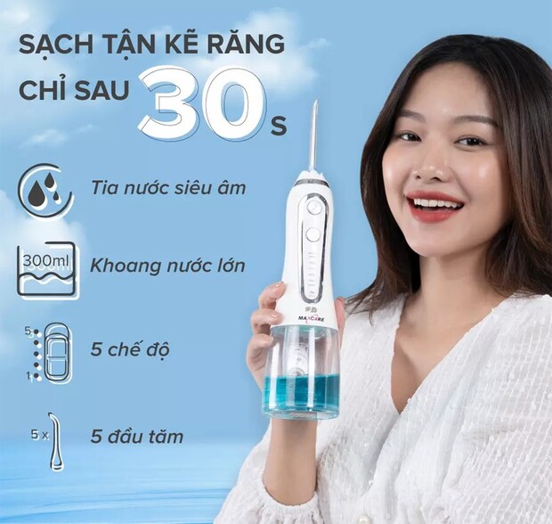 Ưu điểm nổi bật của máy tăm nước Maxcare Max 456S