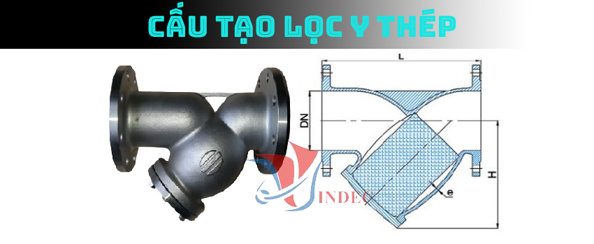 cấu tạo lọc Y thép