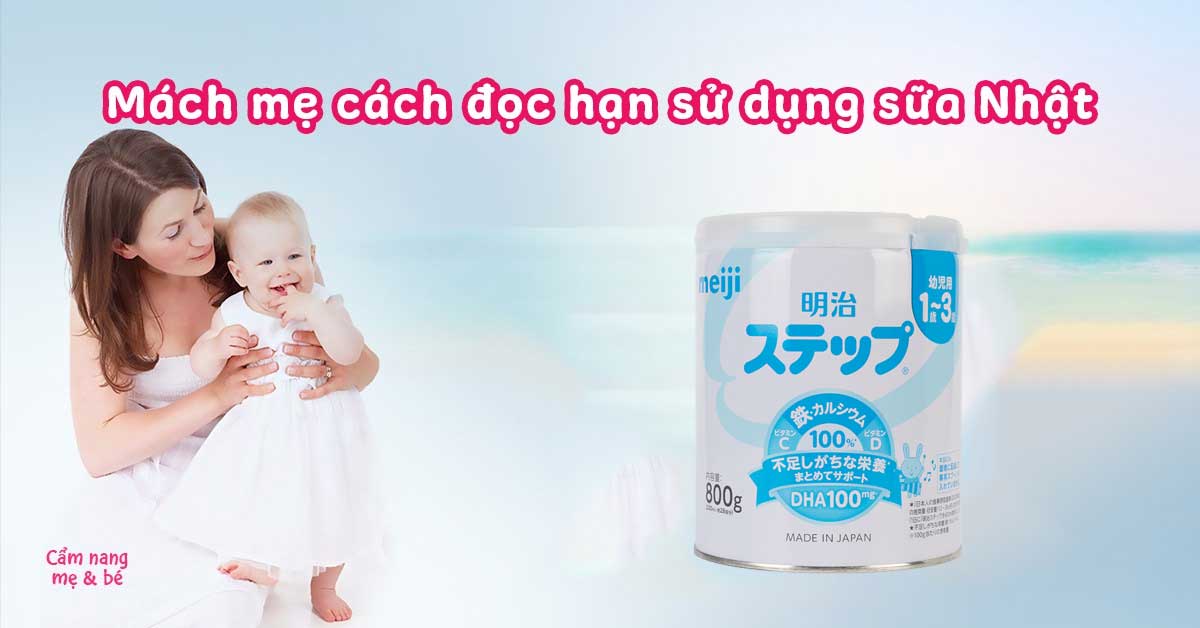 Cách Xem Hạn Sử Dụng Sữa Meiji Số 9 (Step) Chuẩn Nhất: Bảo Vệ Hệ Tiêu Hóa Non Nớt Của Bé 2