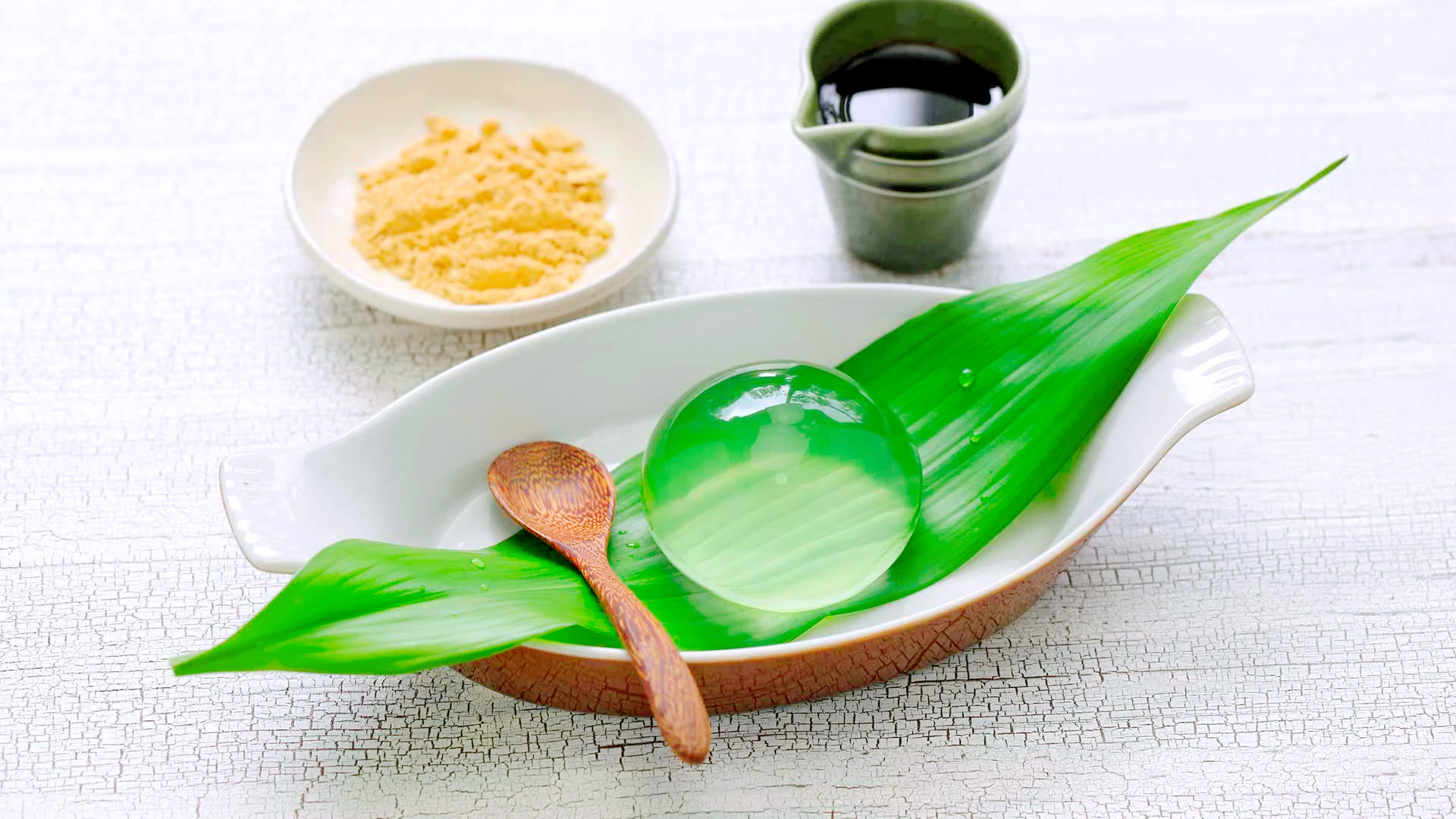 Hướng dẫn cách làm bánh Mizu Shingen Mochi - Bánh giọt mưa 3