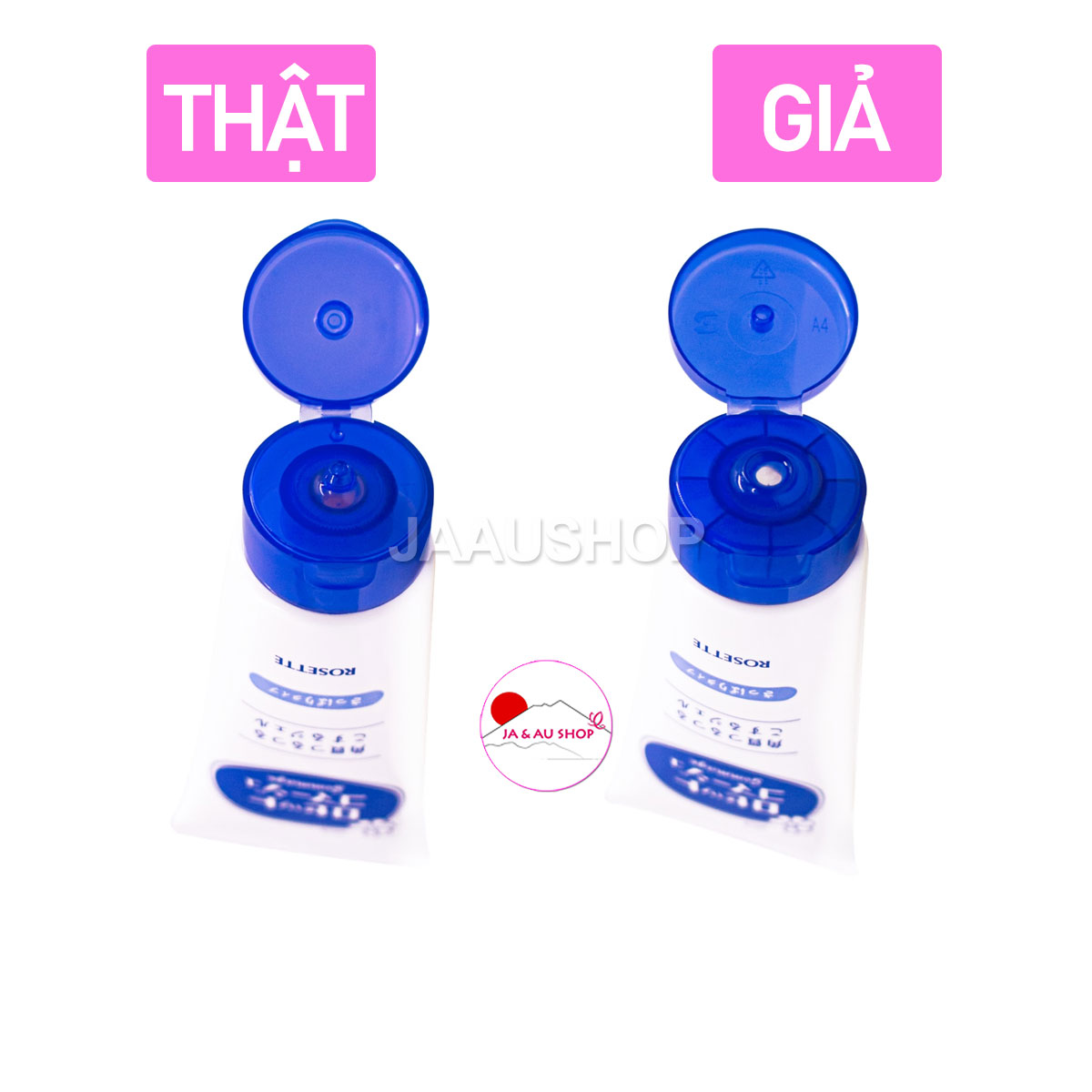 Phân biệt rosette thật giả dựa vào bao bì 2