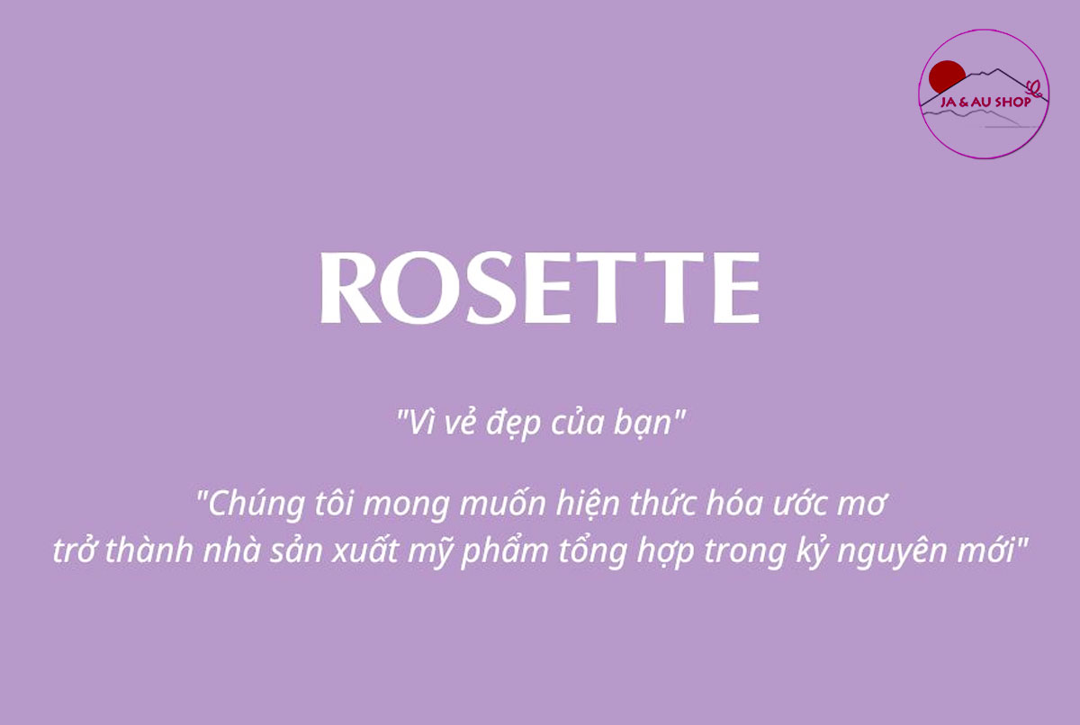 Thông tin thương hiệu Rosette