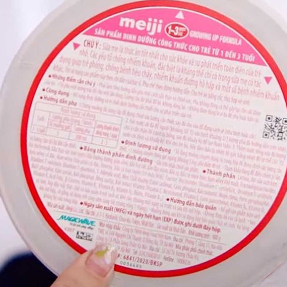 Phân biệt sữa Meiji Số 9 Thật - Giả (Cập nhật 2025) 2