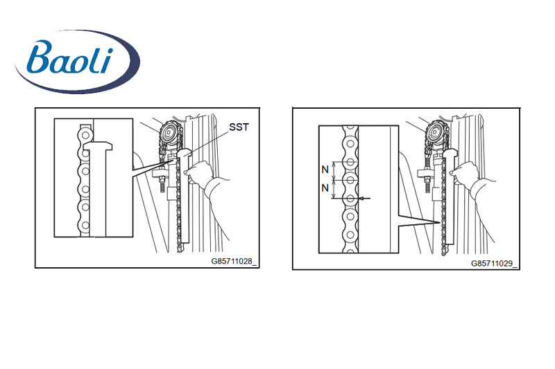 Điều chỉnh xích nâng