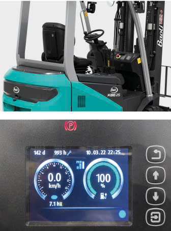 Sạc xe nâng có thể không đầy nếu cài sai bộ hẹn giờ