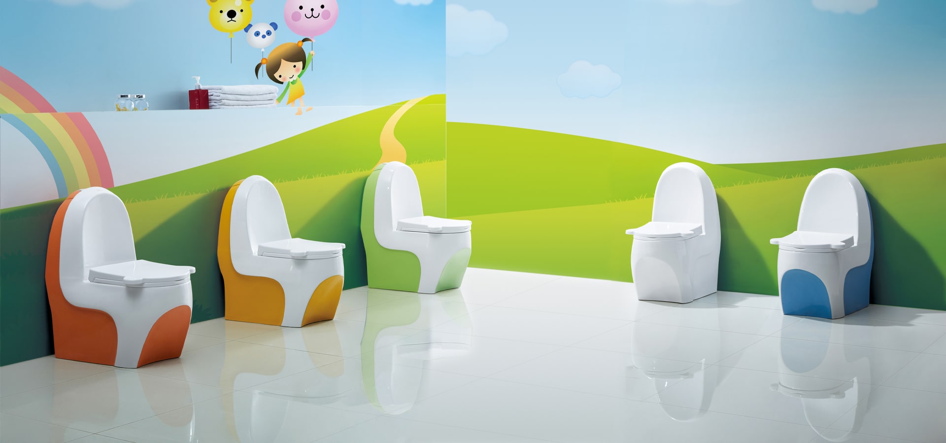 bồn cầu trẻ em Moonoah