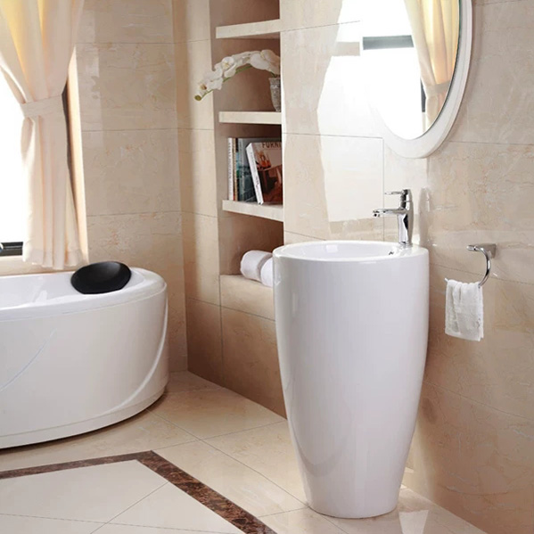chậu lavabo liền chân cao cấp