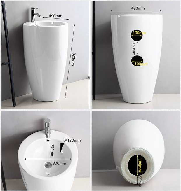 chậu liền chân cao cấp