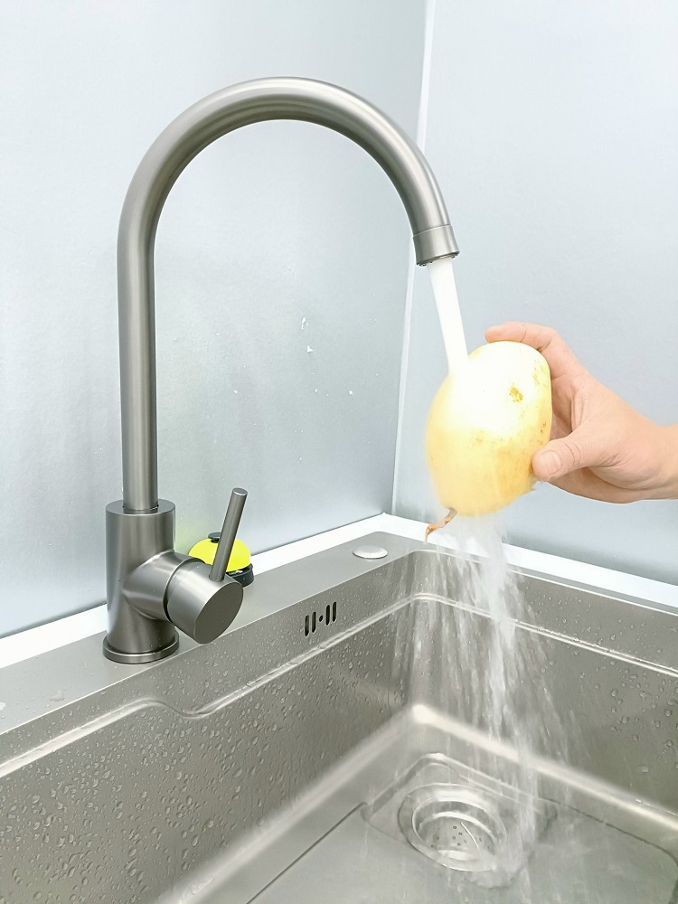 vòi chậu rửa bát lưu lượng lớn xả khỏe