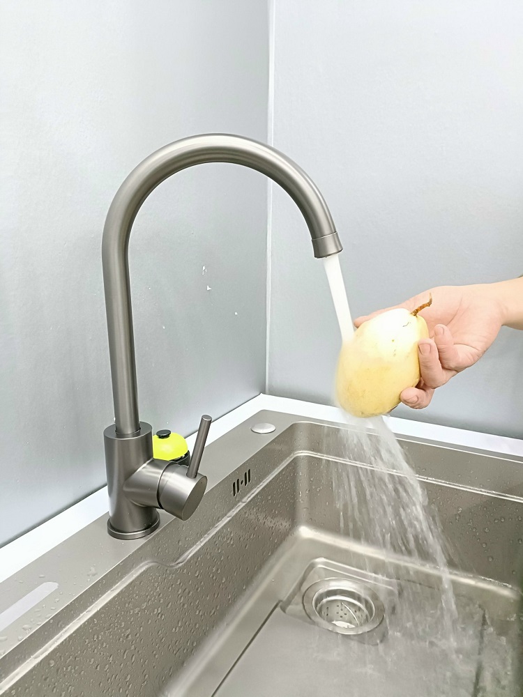 vòi chậu rửa chén bát lõi lưu lượng lớn xả khỏe