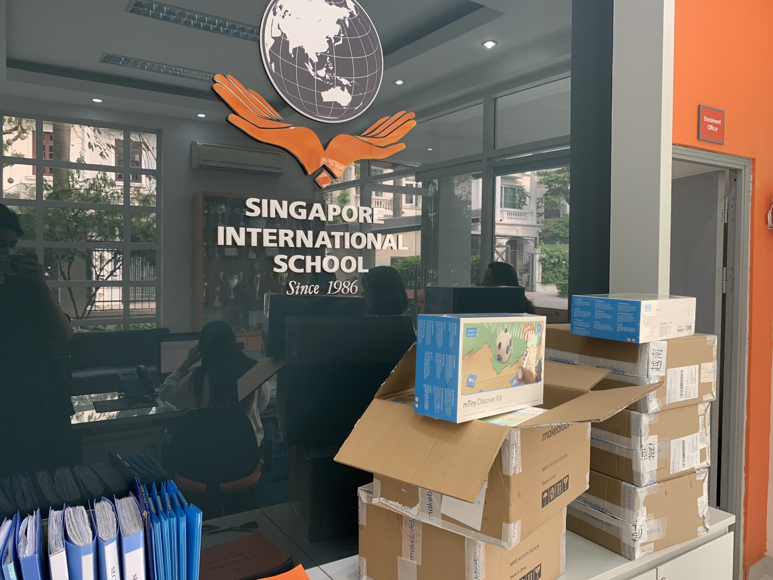Makeblock Việt Nam, QG Education đối tác tin cậy của Trường quốc tế Singapore