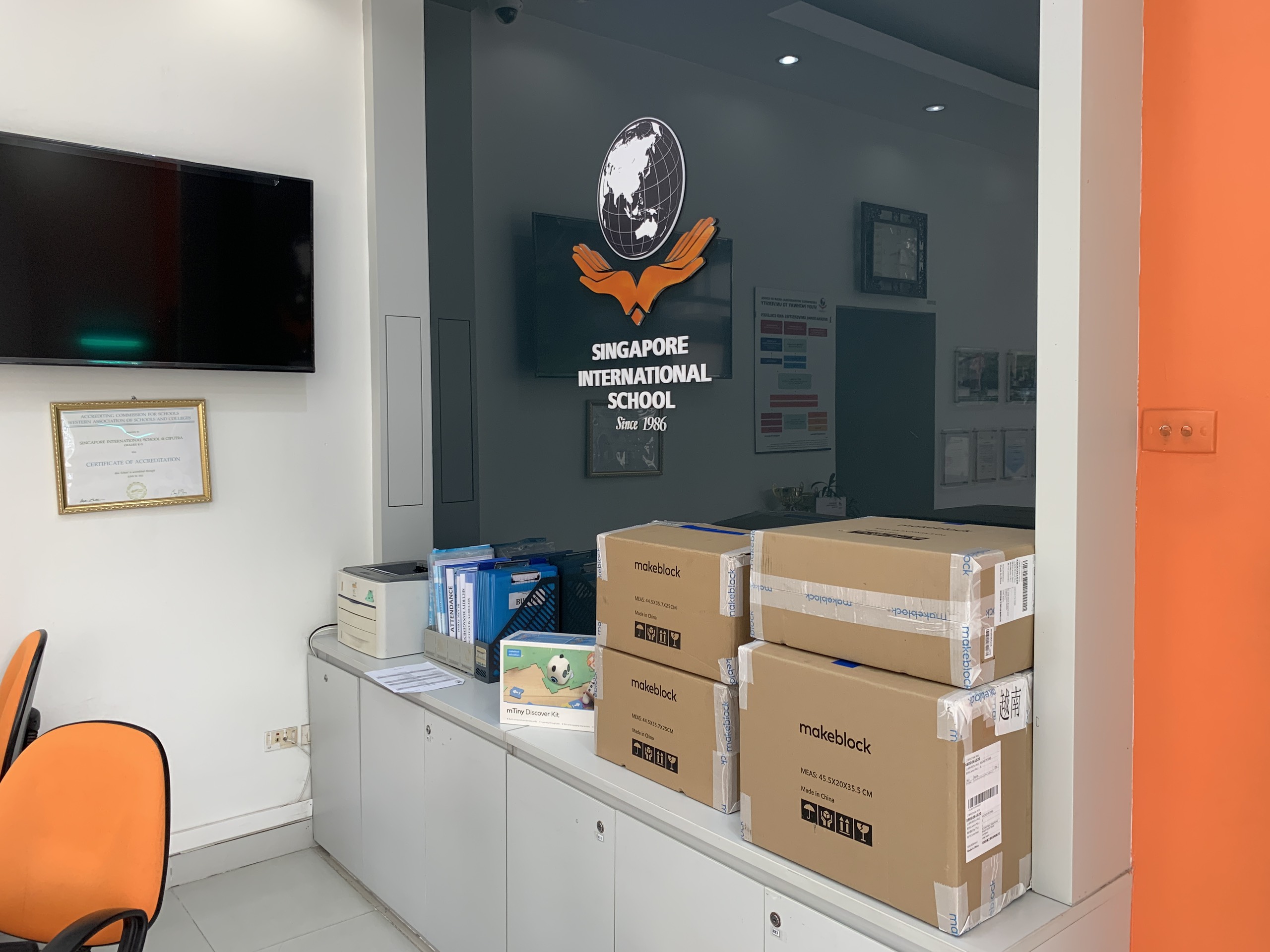 Makeblock Việt Nam, QG Education đối tác tin cậy của Trường quốc tế Singapore