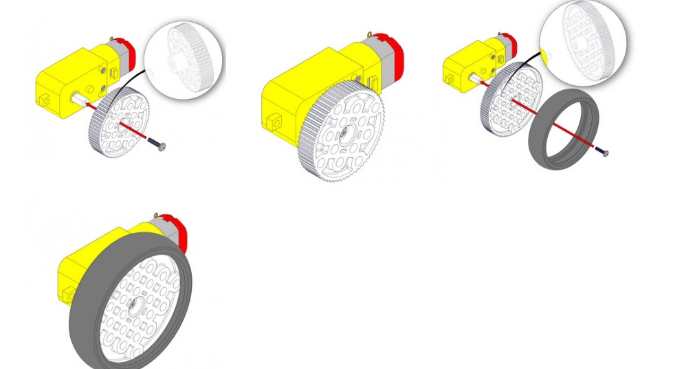 Giới thiệu về TT Geared Motor DC 6 V/200 RPM (dành cho mBot)