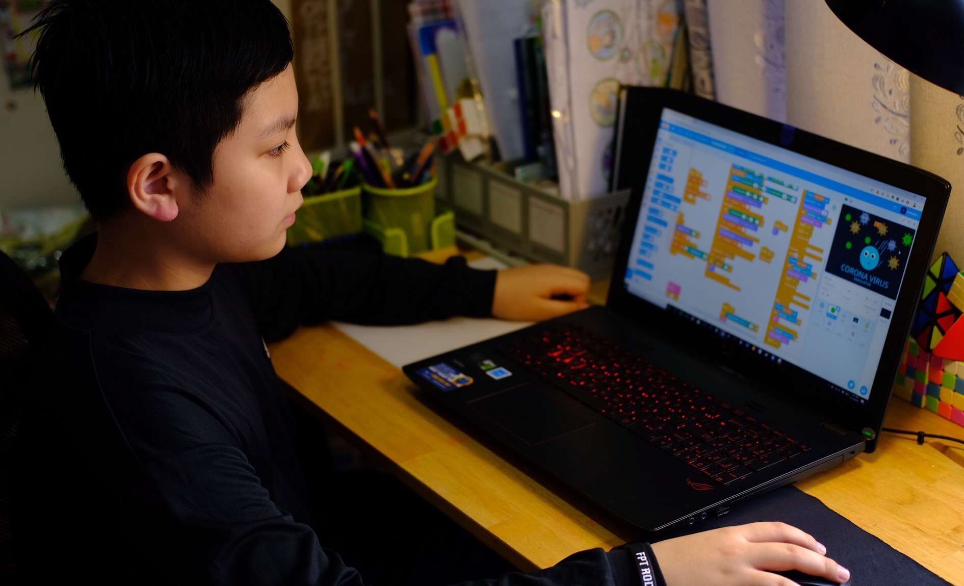 lập trình scratch game