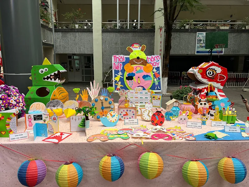 Những sản phẩm ngày hội STEM tiểu học sáng tạo và đầy cảm hứng