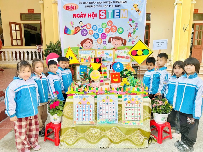 Những sản phẩm ngày hội STEM tiểu học sáng tạo và đầy cảm hứng