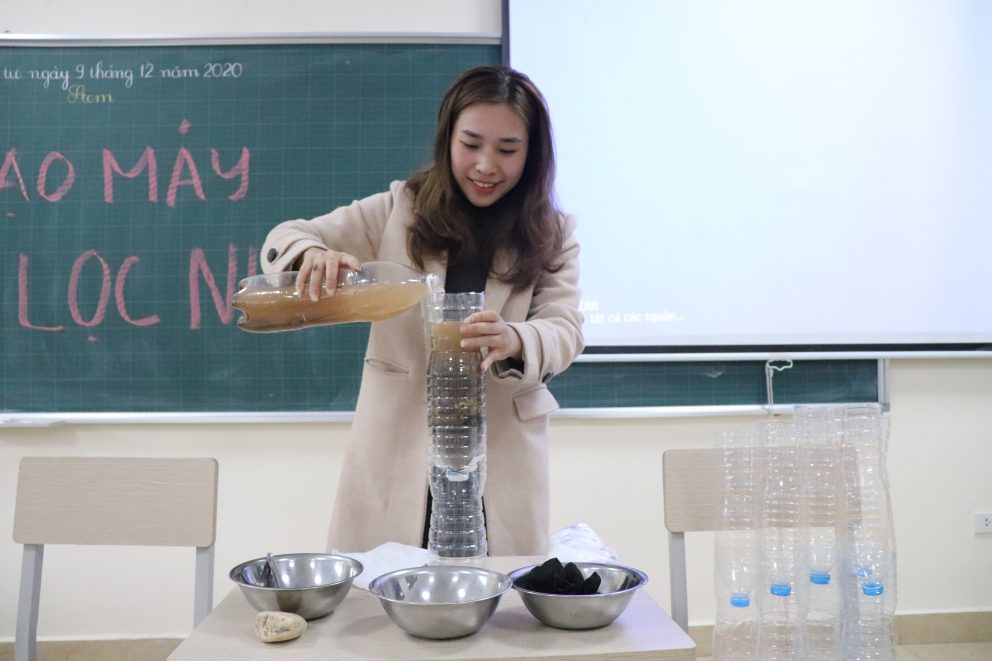 STEM mô hình máy lọc nước đơn giản - Hướng dẫn từng bước thực hiện