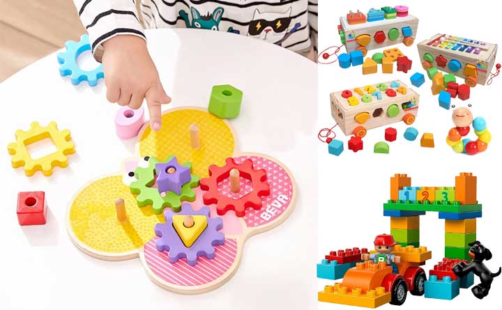 đồ chơi cho bé trai 1 tuổi