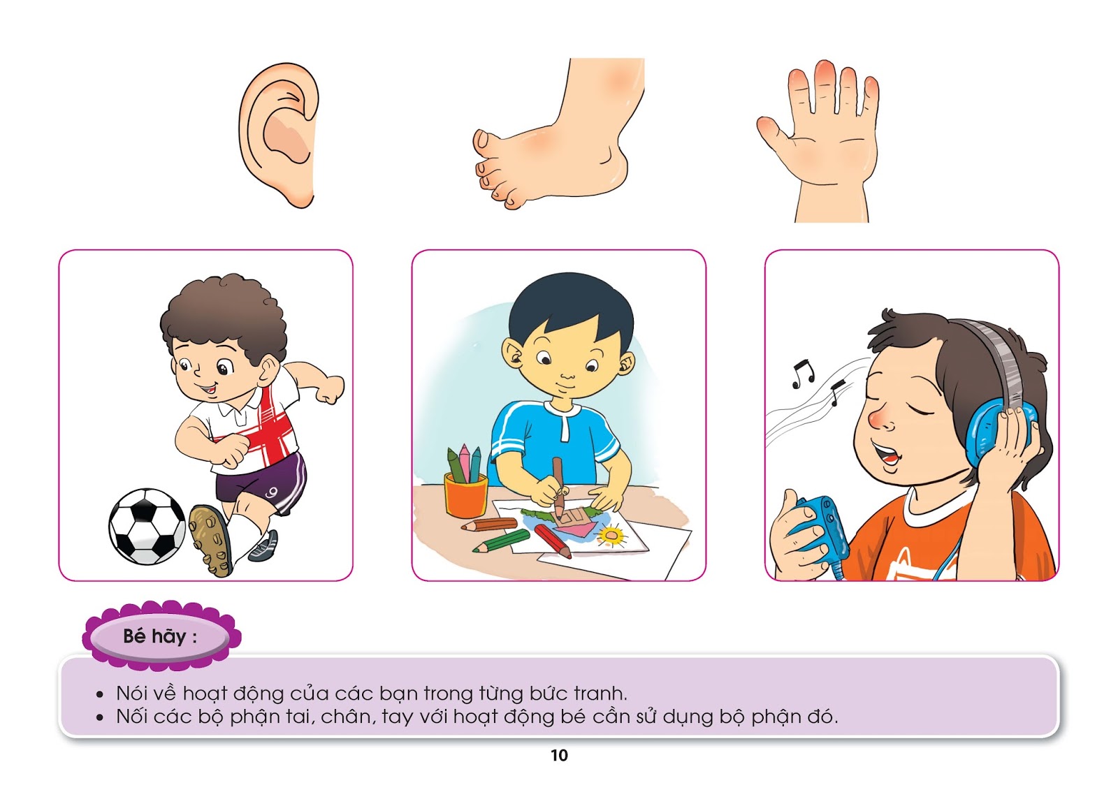 Giáo án STEAM 3-4 tuổi chủ đề bản thân: Kích thích sự phát triển toàn diện