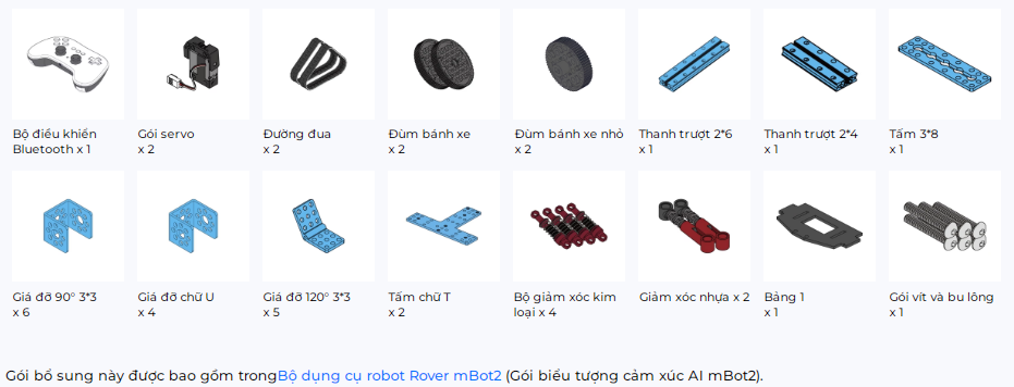 Makeblock mBot2: Bộ công cụ lập trình robot giáo dục STEAM cho việc học AI