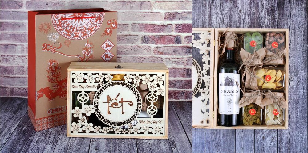 hộp quà tết 2021