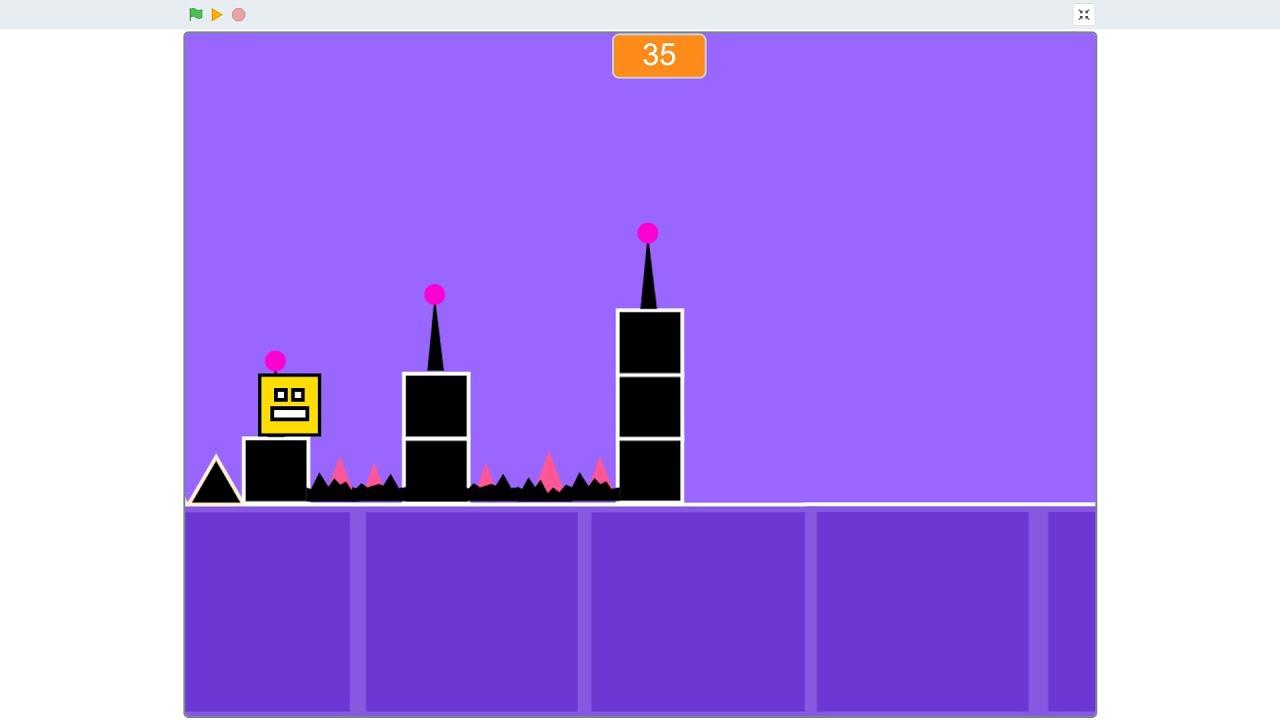 Hướng dẫn chi tiết cách làm game Geometry Dash trên Scratch