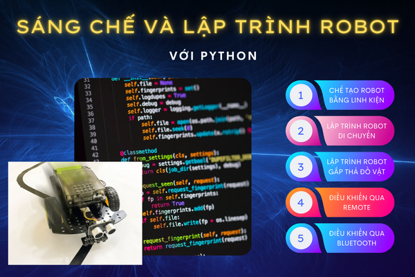 Hướng dẫn lập trình robot bằng Python cho người mới bắt đầu