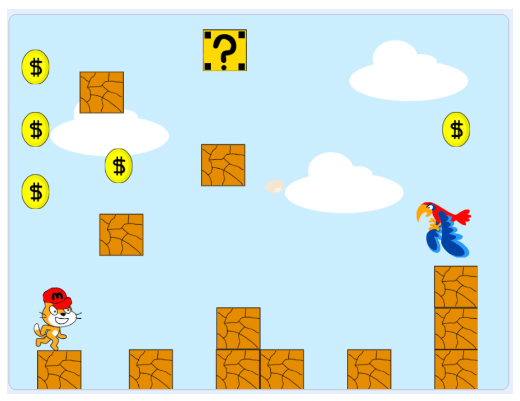 Cách làm game Mario trên Scratch đơn giản cho người mới bắt đầu