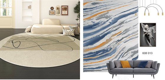 Thảm trải sàn dạng tròn