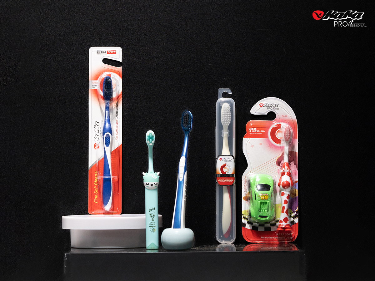 KaKa đa dạng các loại bàn chải cho cả người lớn và trẻ em