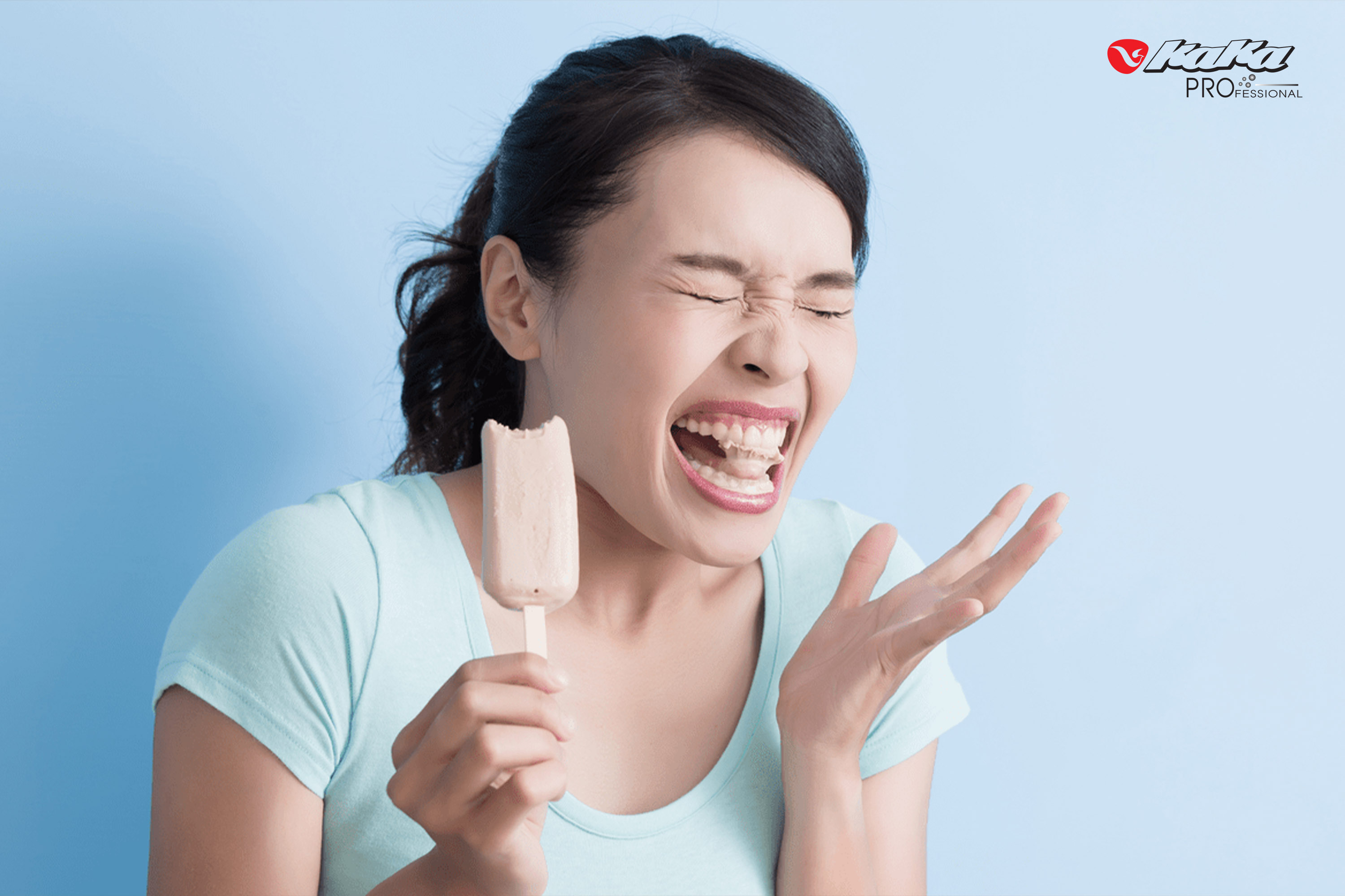 Răng nhạy cảm hơn khi bị mòn men răng