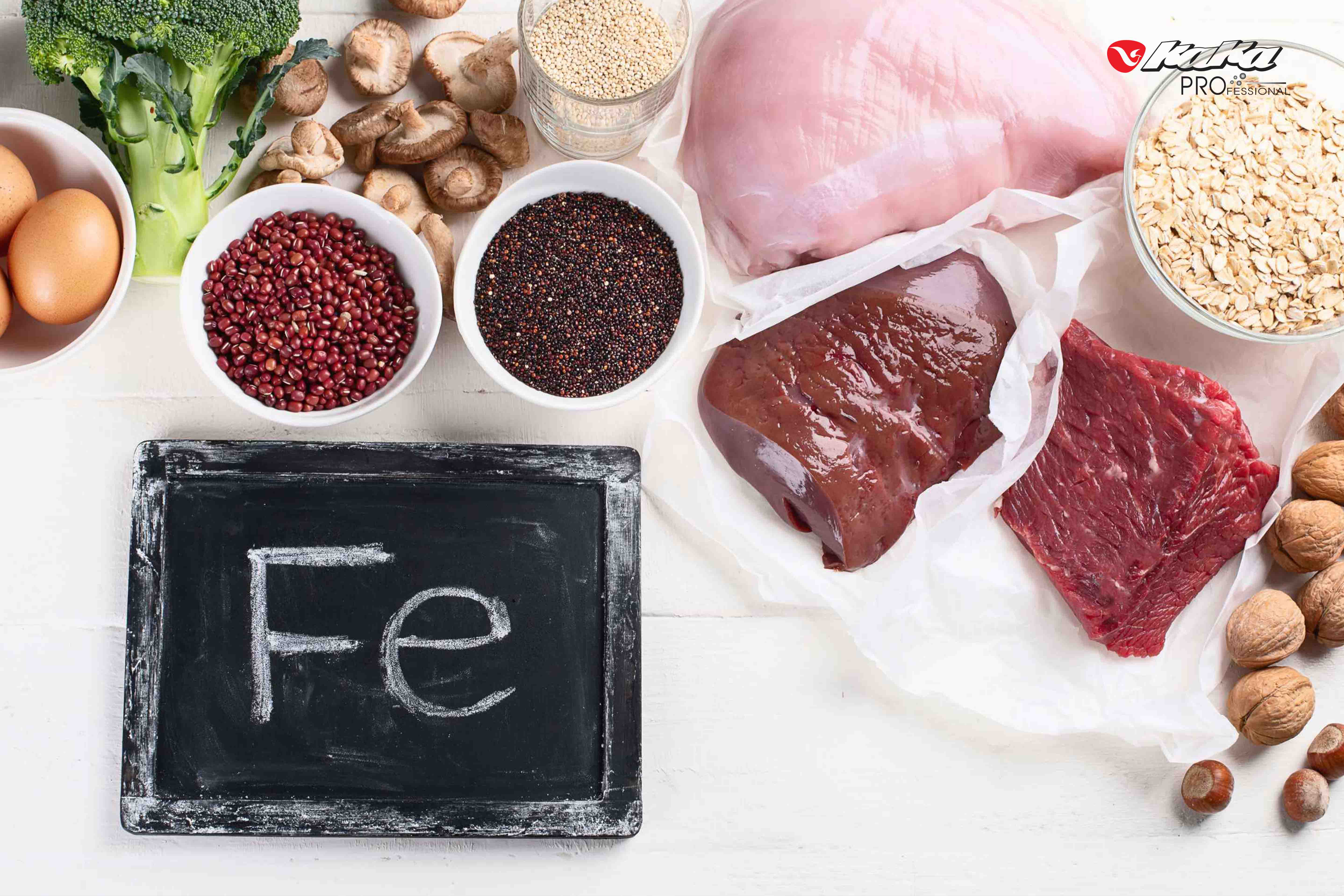 Thực phẩm giàu sắt tăng nguy cơ bị đen chân răng