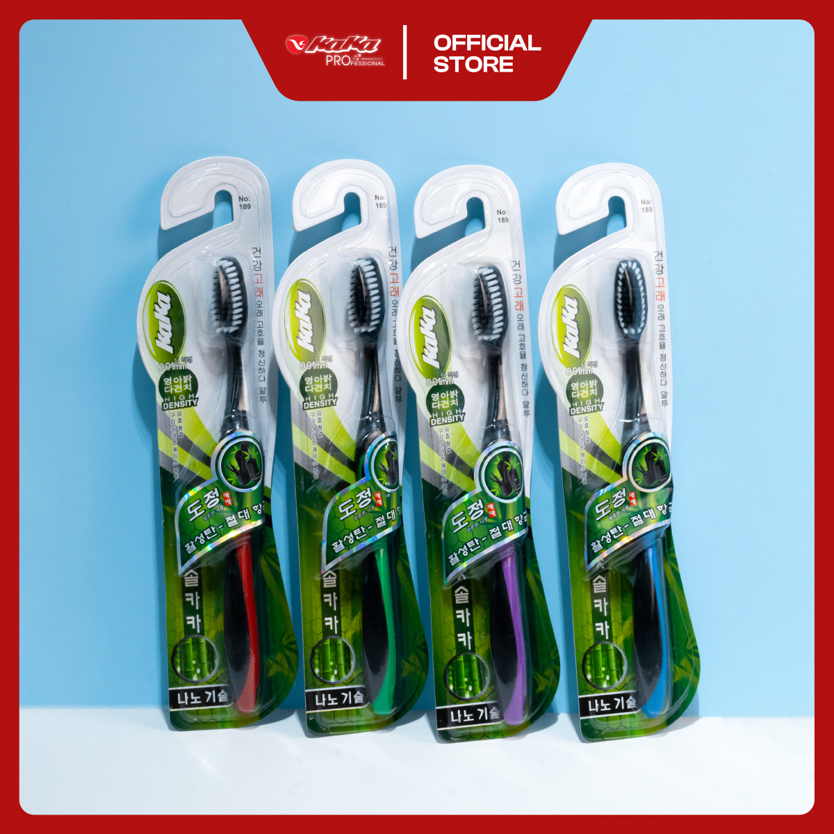 Bàn chải KaKa 189 chăm sóc và bảo vệ răng toàn diện