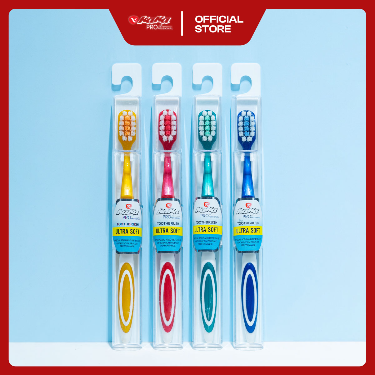 Bàn chải KaKa Ultra Soft 203 lông siêu mềm mảnh